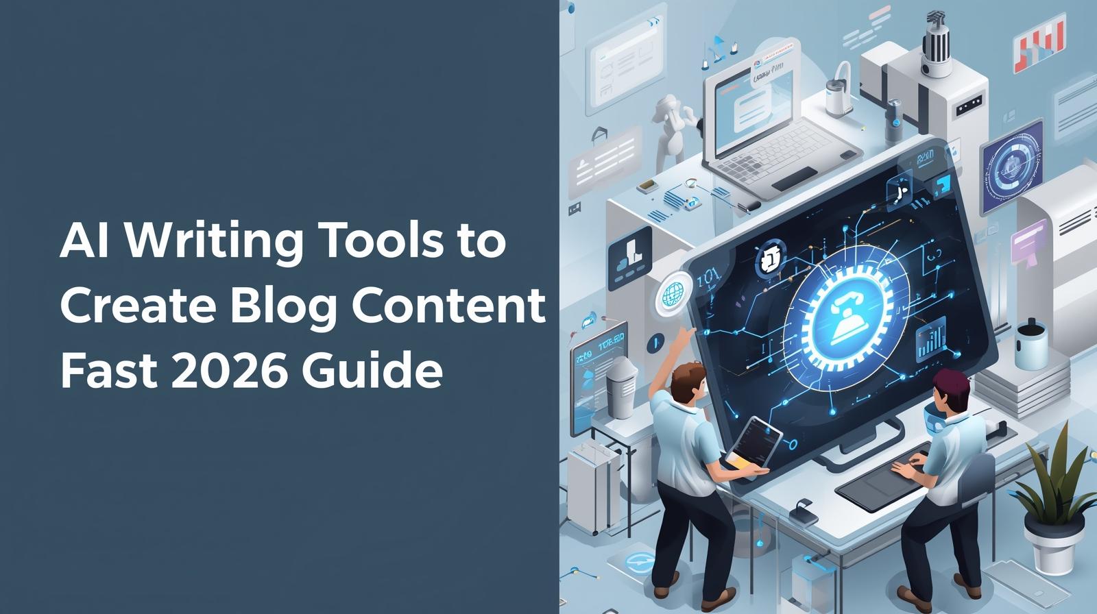 AI writing tools for blog content creation with automation, content optimization, and SEO analytics – 2026 guide